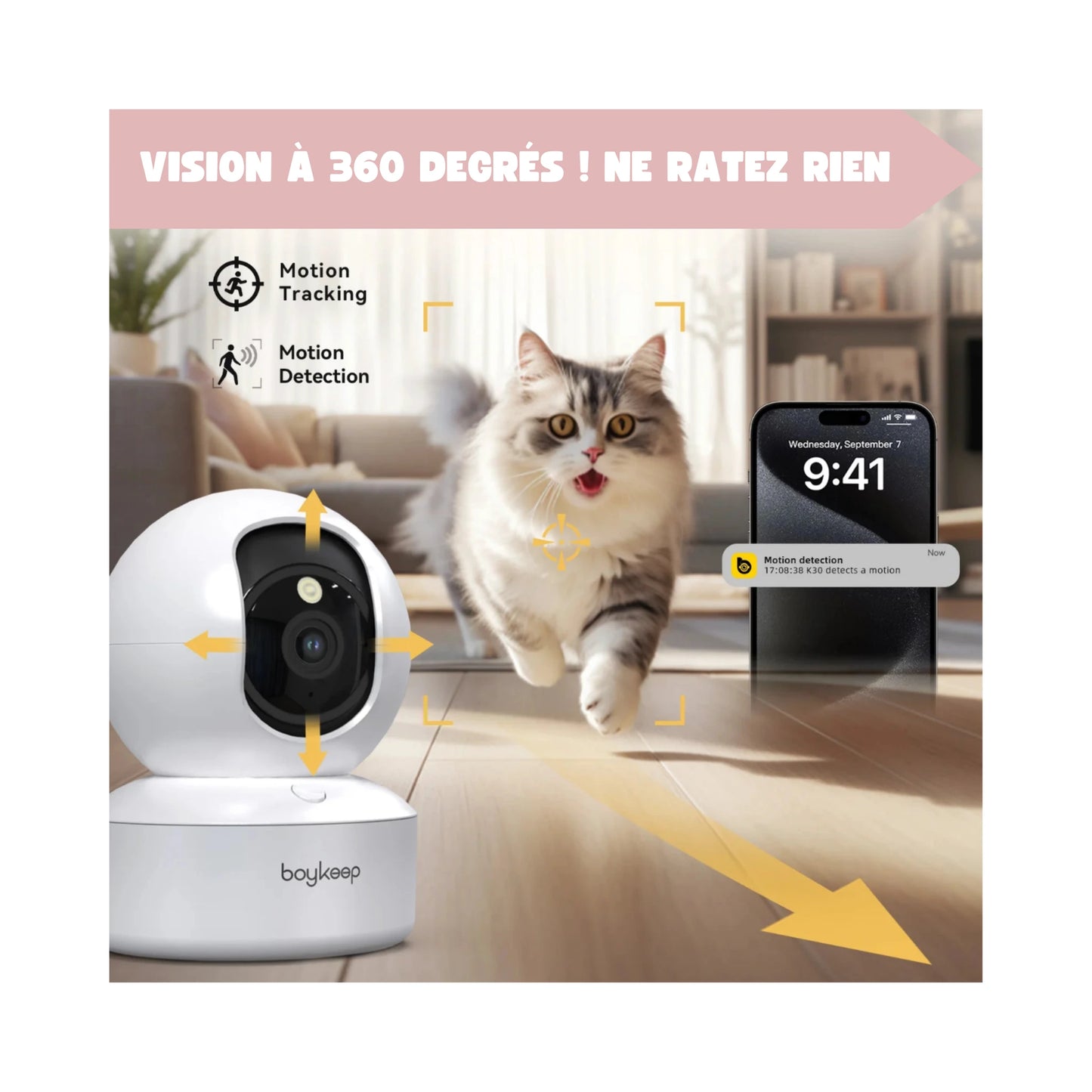Webcam pour chat seul