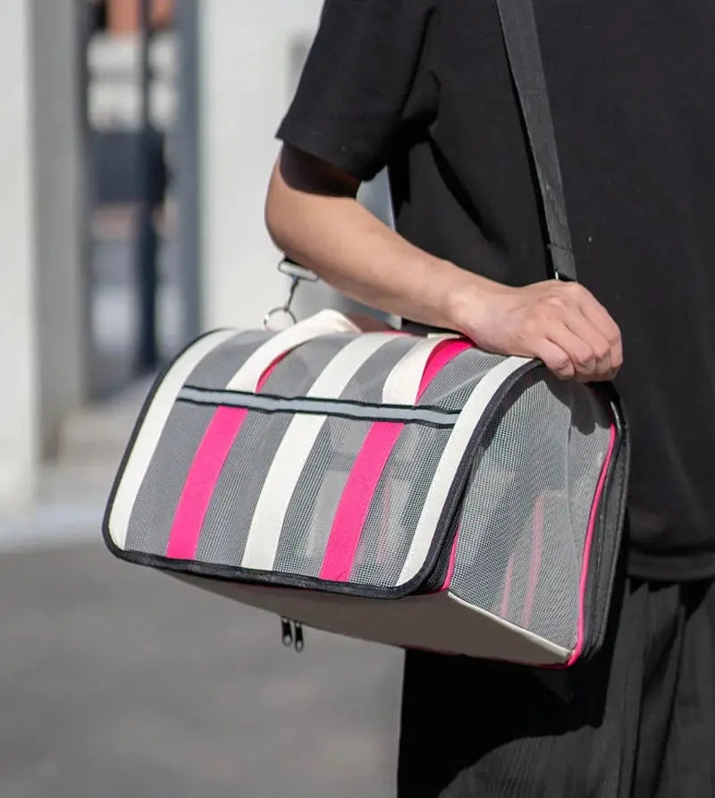 Sac de transport voyage pour chat