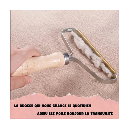 Grattoir anti poil vêtements