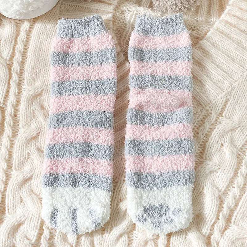 Chaussettes rose pour fille