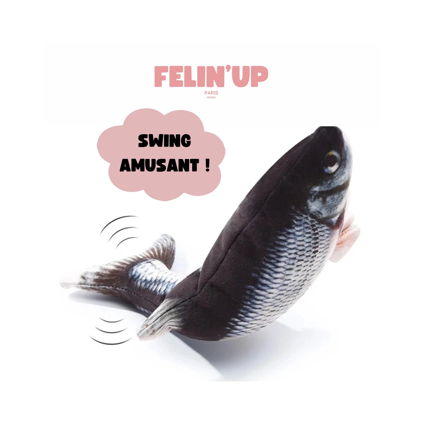 Faux poisson pour chat